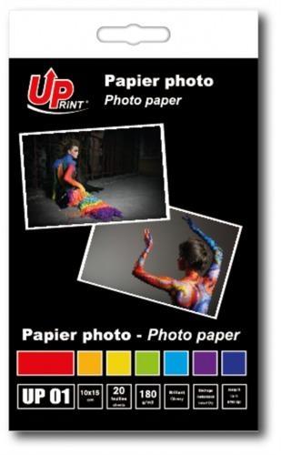 Papier Photo Uprint 10x15 - 180g/m² ( 20 Feuilles)