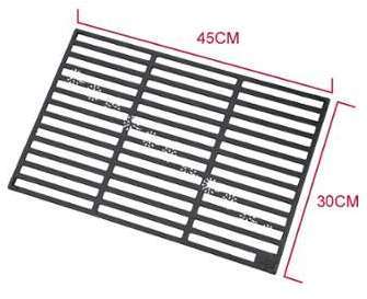 GRILLE BARBECUE FONTE _MAILL_E (L45 X H30 CM) POUR