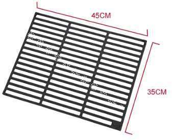 GRILLE DE CUISSON BARBECUE FONTE _MAILL_E (L45 X H