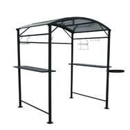 Tonnelle abri pour barbecue acier époxy