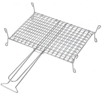 Grille enveloppante sur pied pour cheminée ou barb