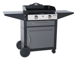 Chariot roulant fermé pour plancha Prestige 600 -