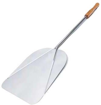 Pelle à pizza en inox rectangulaire (33cm de large Pelle à pizza en inox rectangulaire