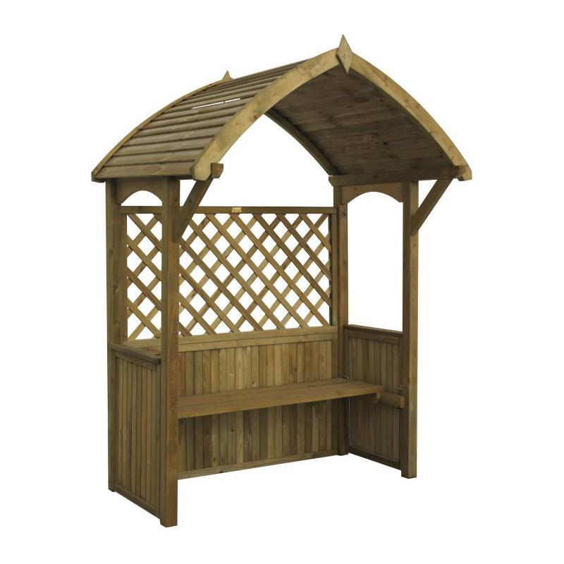 Abri pour barbecue convertible en banc Rowlinson