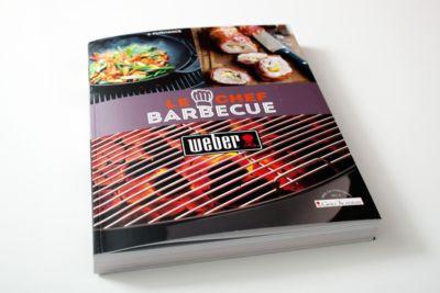 Livre de cuisine Weber recettes Chef Barbecue
