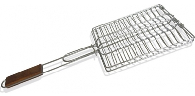 Grille enveloppante pour cheminée ou barbecue spéc