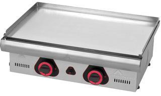 Plancha gaz CHROME DUR Série ECO CD