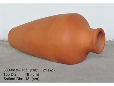 Amphore en terre cuite Terracotta 80 cm Amphore en terre cuite Terracotta