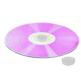 Rosettes pour CD en mousse environ 150 pièces - Bl