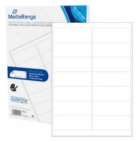 MediaRange Étiquettes universelles, 99.1 ×. 38.1 m