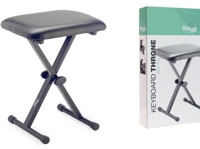 Siège pliable en X pour clavier