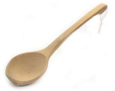 Louche Bois Thermobruni pour Sauna 45 cm Louche Bois Thermobruni pour