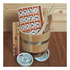 Le Set confort du sauna complet
