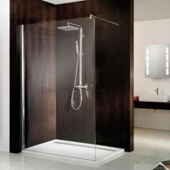 HSK - Paroi de douche, 50 mm ESG brillant et clair