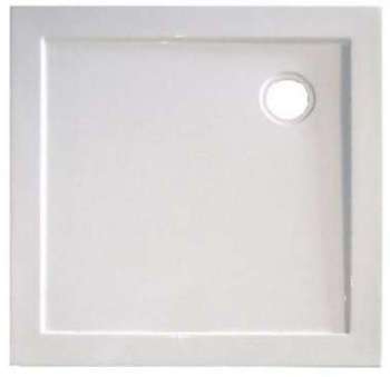 Receveur Carré YQUA extra-plat 90x90 cm Blanc Receveur Carré YQUA extra-plat