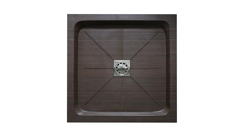 Receveur de douche en grès 80x80 ou 90x90 cm - Elisa Receveur de douche en grès
