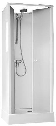 LEDA Cabine de douche intégrale 70x70cm à porte SU