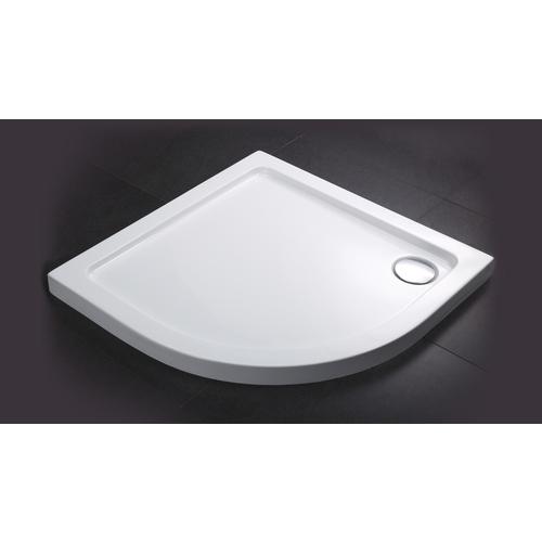 Receveur de douche arrondi et extra plat 90x90 cm - Receveur de douche arrondi