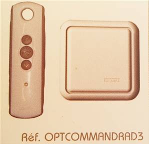 TELECOMMANDE ORAY RADIO SOMFY Télécommande et réce