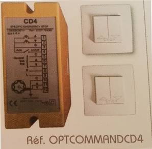TELECOMMANDE ORAY basse tension boîtier CD 4 et 2