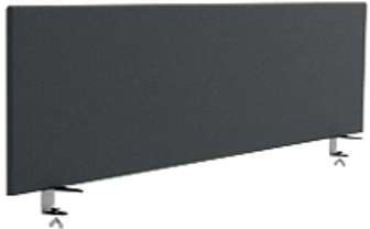 Écran de séparation 40 (H) x 120 (l) cm Gris