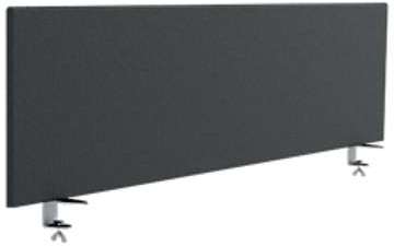 Écran de séparation 40 (H) x 160 (l) cm Gris