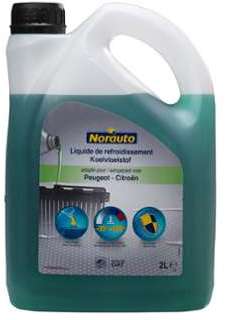 Liquide de refroidissement vert -35 C NORAUTO 2 L Liquide de refroidissement