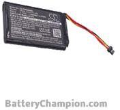 Batterie (1100 mAh, Noir) adapté pour TomTom Go 60
