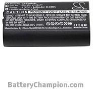 Batterie (6400 mAh, Noir) adapté pour SportDOG TEK