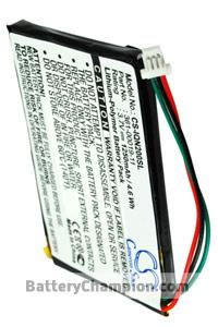 Batterie (1250 mAh) adapté pour Garmin Nuvi 255WT