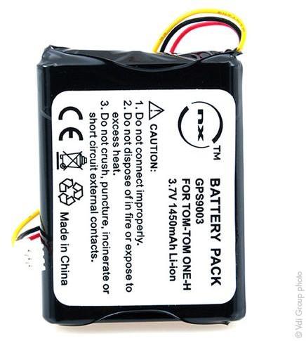 Batterie 3,7V 1100mAh pour TomTom 4N01.000