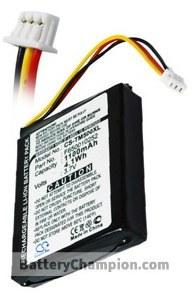 Batterie (1100 mAh) adapté pour TomTom One XL Euro