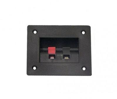 Bornier Enceinte Rectangulaire 2 Clips
