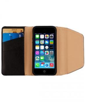tui iPhone SE 5 5S portefeuille détachable Noir Jison tui iPhone SE 5 5S portefeuille