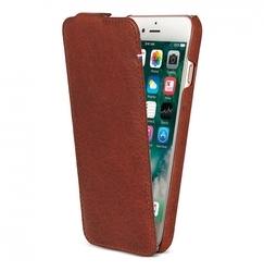 Protection iPhone 8 7 6 clapet cuir Marron Decoded Protection iPhone 8 7 6 clapet