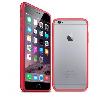 Coque Bumper iPhone 6 Plus 5.5 Bimatiere HD Rouge