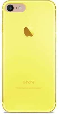 Coque Puro iPhone 7 jaune fluo