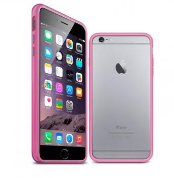 Coque Bumper iPhone 6 Plus 5.5 Bimatiere HD Rose