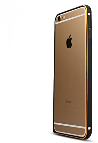 Bumper iPhone 6 Plus métal Noir Jison Case (film d