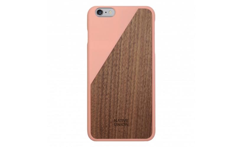 Protection iPhone 6 Plus/6S Plus bois Rose Native