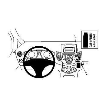 Brodit 854252 ProClip pour Ford Fiesta 09-16