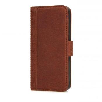 tui iPhone SE 5S 5 portefeuille cuir Marron Decoded tui iPhone SE 5S 5 portefeuille