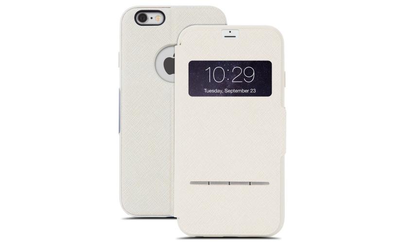 Étui iPhone 6 Plus/6S Plus folio Sensecover Beig