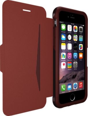 Etui Otterbox iPhone 6/6sSTRADA cuir bordeau anti-