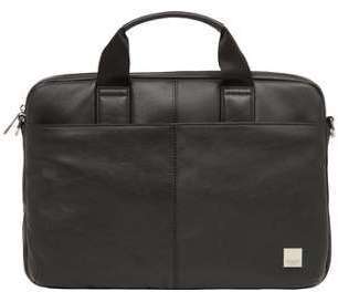 KNOMO Brompton Stanford Noir - Sacoche cuir pour M