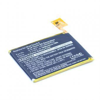 Batterie Apple iPod Touch 5 Gen - A1509 1000mAh Batterie Apple iPod Touch