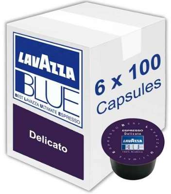 Capsule Lavazza BLUE Delicato - 6 boites - 600 Cap