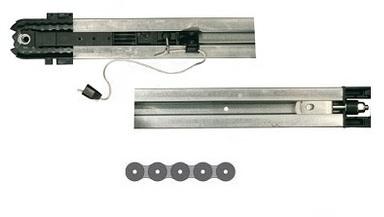 GUIDE DE TRANSMISSION A CHAINE 2,9 Rail porte de g