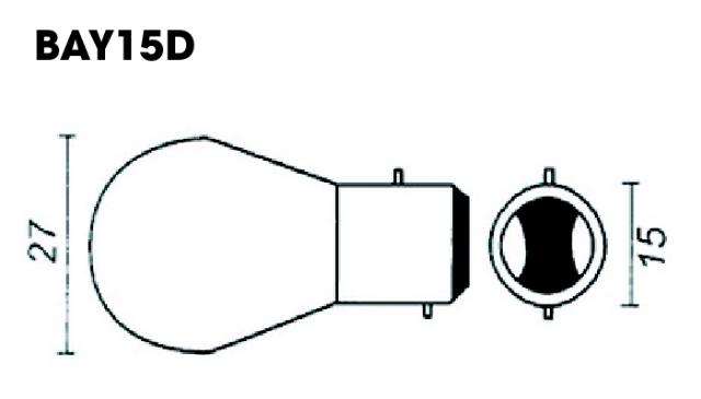 AMPOULES S25 12V21-5W