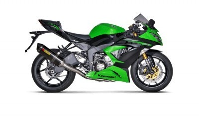 Ligne complète Akrapovic pour Kawasaki ZX6R 636 20